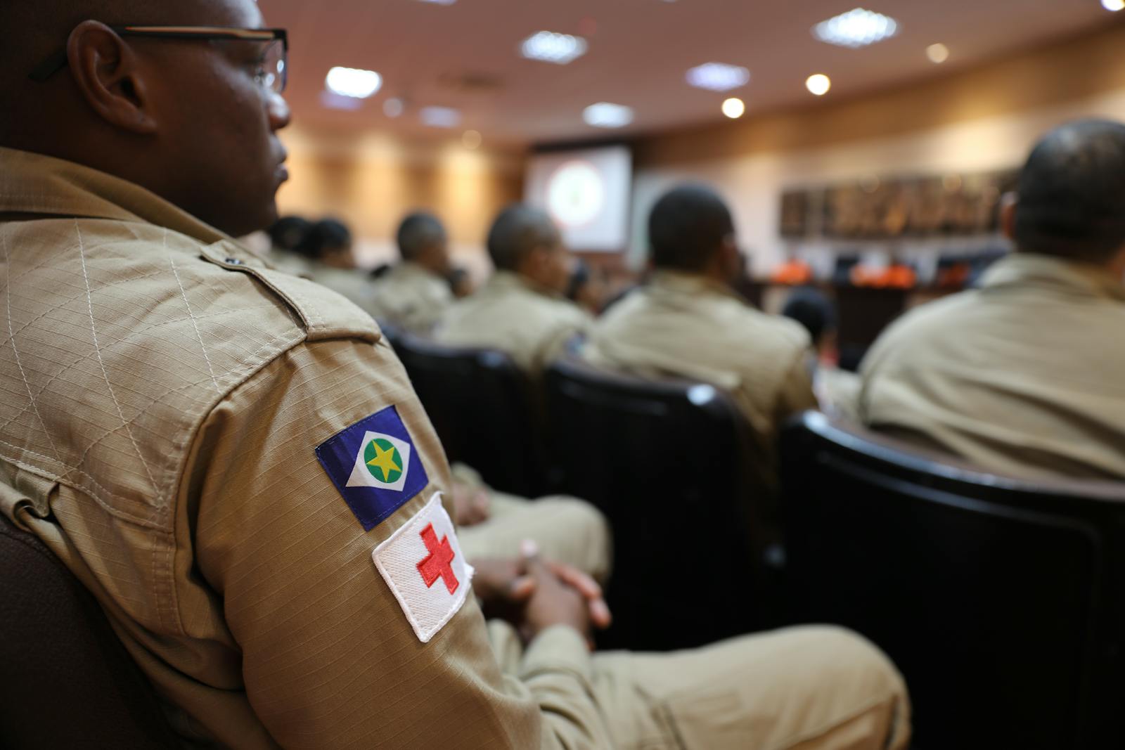 Photo by Bombeiros MT Emergency personnel gather for strategic training in Mato Grosso, Brazil.